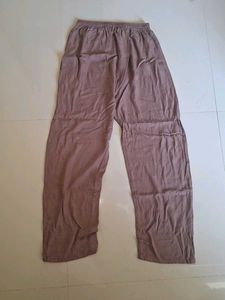 Brown Embroidered Kurta &amp; Pants Set
