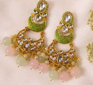 Designer Ethnic Chandbali Earrings