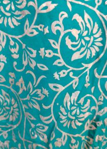 Teal Kurta Set with Embellished Pants