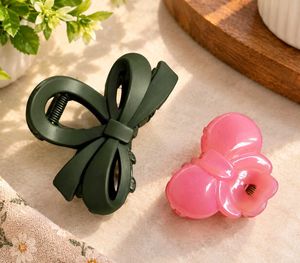 Cute Bow Hair Claw Clips