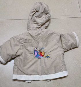 Cute Winnie the Pooh Baby Jacket