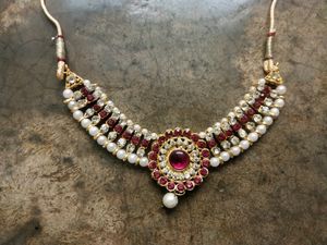 Chokar Set.  Jewellery Set.  Necklace With Earring.  Necklace Set