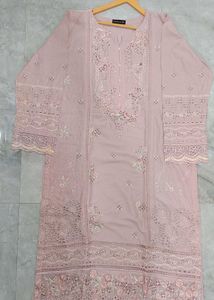 Embroidered Lawn Dress Chiffon Dupatta