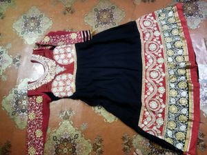 Frock  Chudi Daar +Dupatta