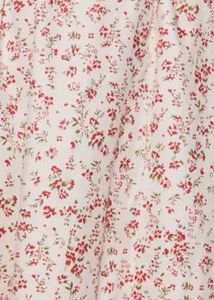 Floral A-Line Midi Skirt