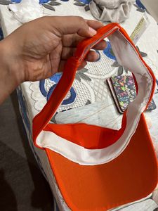 Orange Open Cap Boys/girls