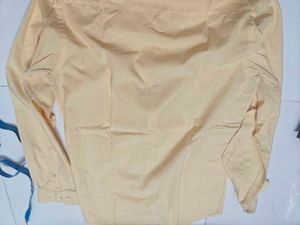 Men's Light Yellow Classic Shirt