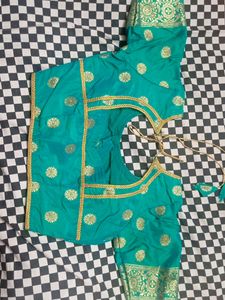 Bridal/wedding Banarasi Lehenga🔥Emarald Color