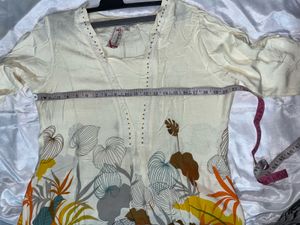 Boho Floral Print Kurti
