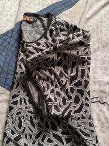 Abstract Print  T Shirt