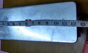 METAL JEWELLERY BOX WITH VELVET LINING INSIDE