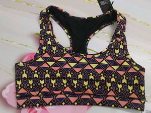 (1100)Patterned Sports Bra