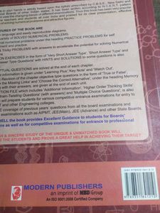 Modern's abc+ Chemistry Book - Class XI