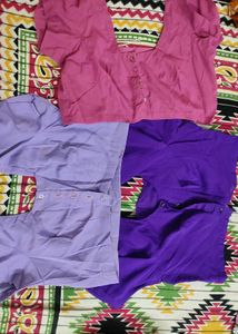 Bundle of 3 Women's Blouses
