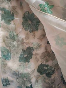 saree with bause