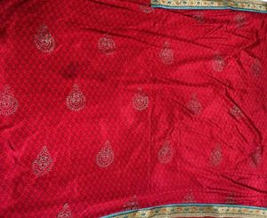 Pretty Red Saree❤️🔥😍