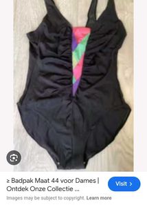 Stylish Black One-Piece Swimsuit