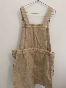 Corduroy Overall Dress