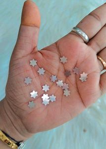 Silver Star Confetti - DIY Crafts &amp; Decor