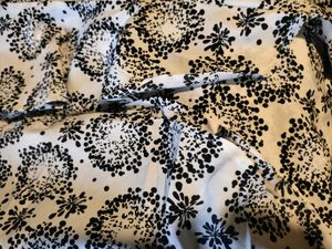 White Printed Top