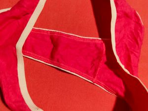 Women's Red Thong Panty – UK 8, High Waist