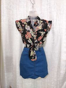 Floral Summer top