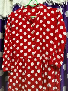 Red Polka Dot dress