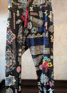 Ajio Patterned Casual Pants