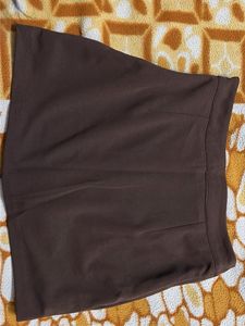 Chic Brown Mini Skirt
