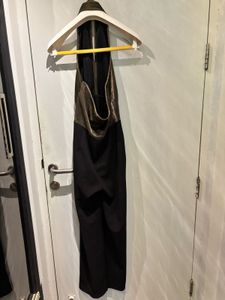 Party jumpsuit | M | Halter Neck Blackless
