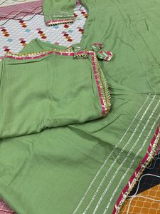 Elegant Green Kurta Set with Dupatta
