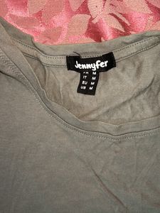 Green trendy T-shirt