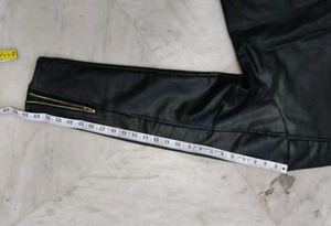 Men's Black Faux Leather Jacket