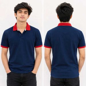 Men's Navy Blue Polo Shirt