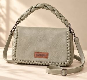 NEW Stylish Sage Green Crossbody Bag