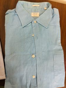 2 Sky Blue Office Wear Shirts Formal