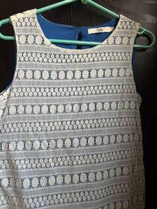Allen Solly White Dress