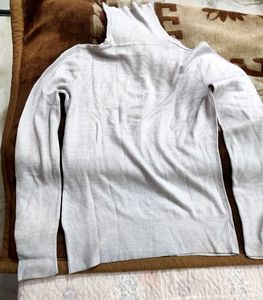 Turtleneck Sweater fine  knitted fabric 🌸
