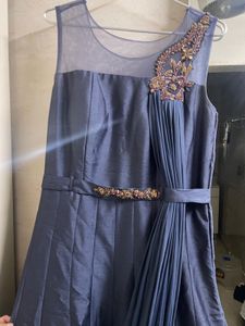 Clearance Sale! Stunning Metallic Evening Gown