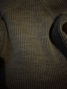 Tie up detail Brown top