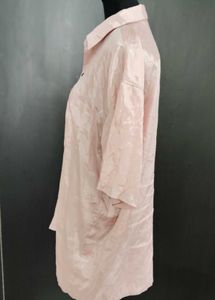Men's Pink Short Sleeve Shirt
