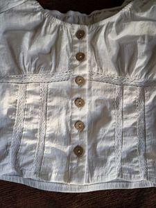 Lulu And Sky Puff Sleeve Top