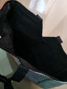 Colorful Patchwork Tote Bag