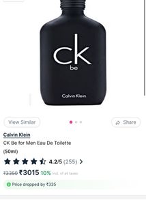 CK Be Eau De Toilette