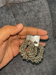 Chic Beaded Hoop Earrings