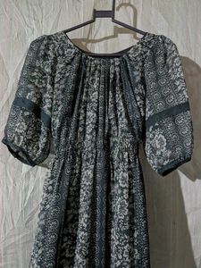 Chic Floral Print Dress