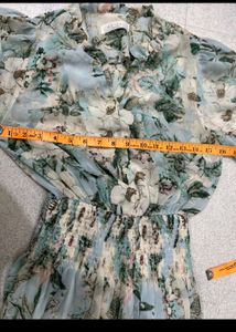 Chic Floral korean Mini Dress