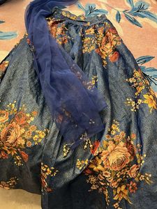 Floral Lehenga with Dupatta