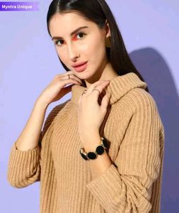 Ribbed Knit Turtleneck Sweater