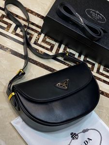 Prada Black Leather Shoulder Bag